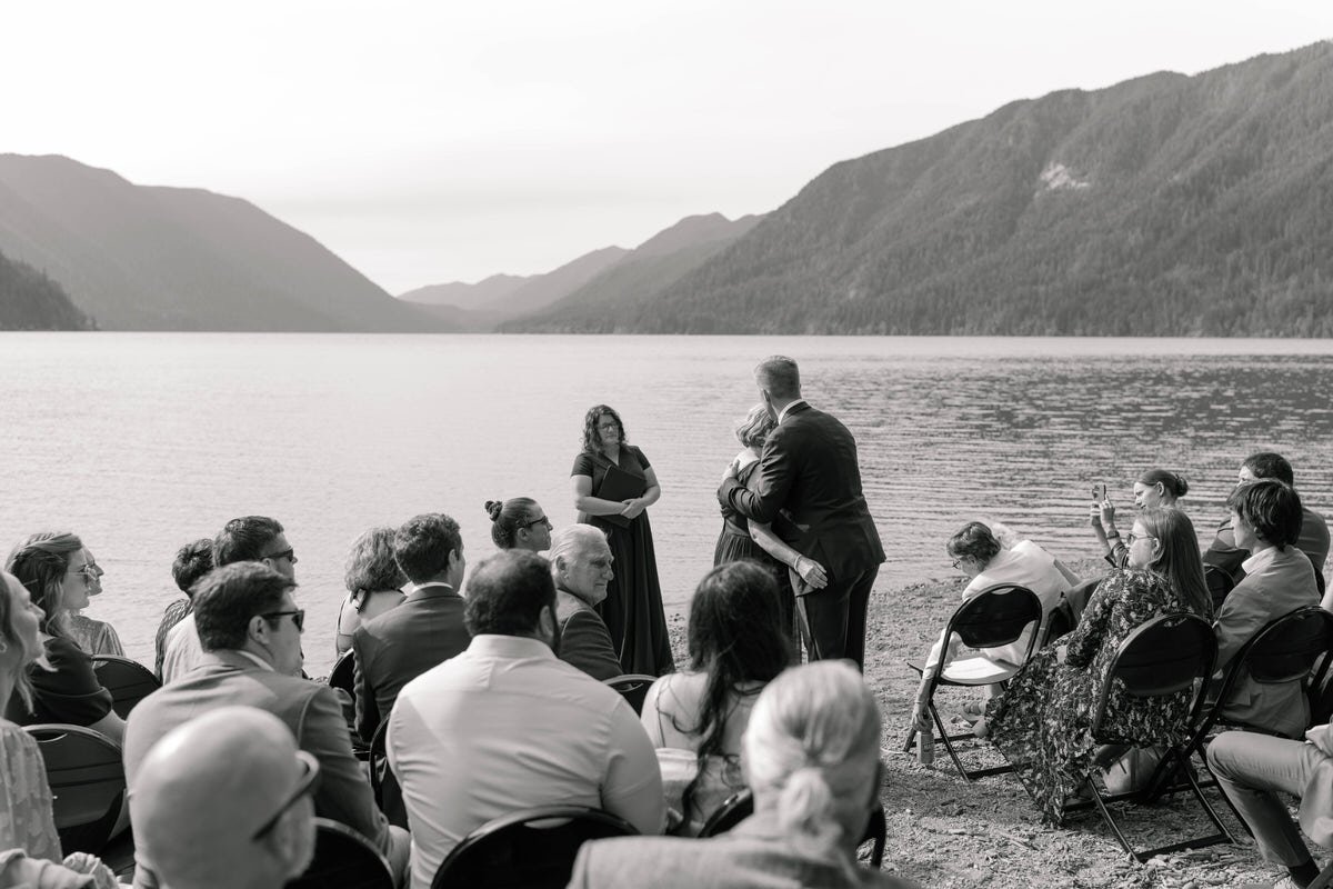 Lake Crescent Wedding